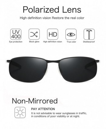 Rectangular sunglasses