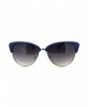 Womens Bolded Brow Clubmaster Sunglasses