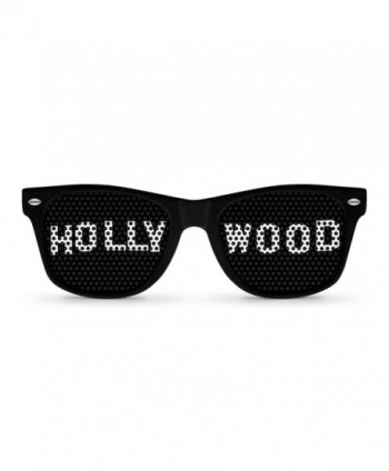 HOLLYWOOD Black Retro Party Sunglasses