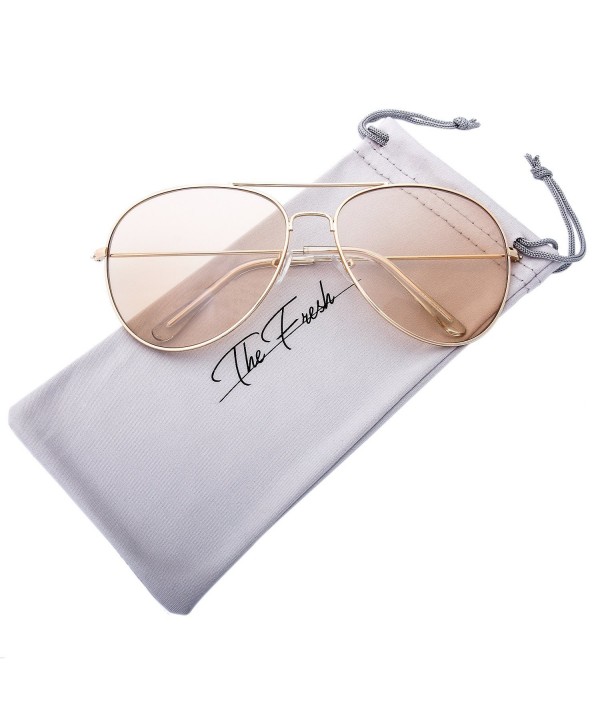 Fresh Classic Oversized Aviator Sunglasses