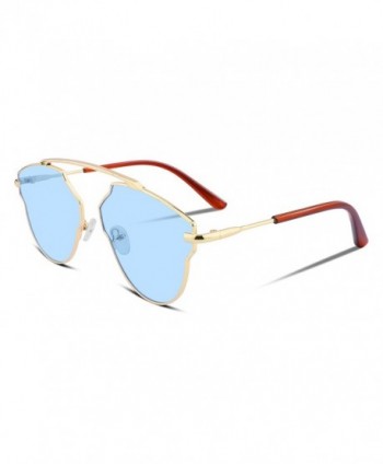 FEISEDY Ultra Light Metal Sunglasses