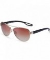 Aviator Sunglasses Polarized Protection Multicoloured