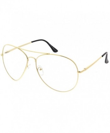 sunglassLA Classic Oversize Crossbar Teardrop