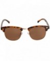 Semi-rimless sunglasses