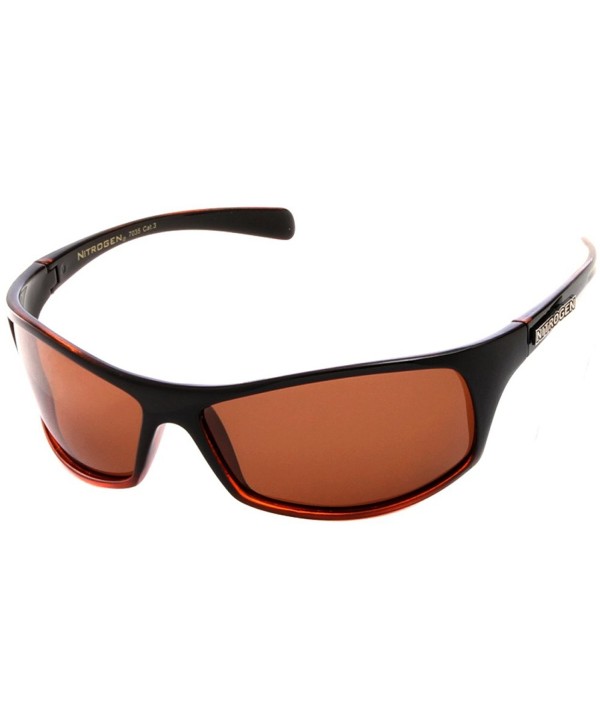 Nitrogen Orange Rectangular Polarized Sunglasses