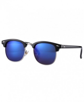 Semi-rimless sunglasses