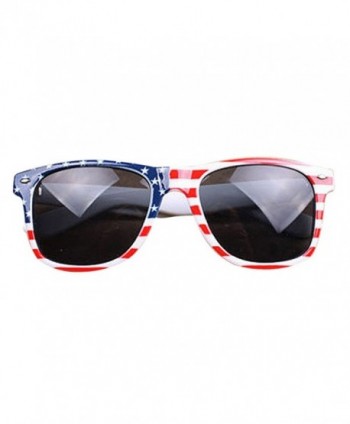 ZOMUSA Vintage Sunglasses%EF%BC%8CWomen American Patriotic