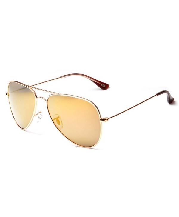 Stainless Classic Aviator Polarized Sunglasses