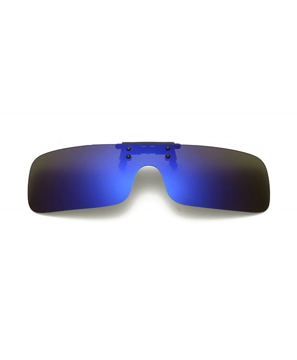 SOOLALA Integrated Rectangular Polarized Sunglasses