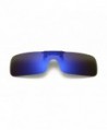 SOOLALA Integrated Rectangular Polarized Sunglasses