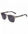 SUNGAIT Clubmaster Sunglasses Polarized Gunmetal