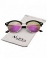 AMZTM Semi rimless Wayfarer Sunglasses Polarized