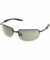 Dockers Mens Rimless Sunglasses Black