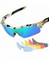 Tsafrer Polarized Sunglasses Interchangeable Cycling