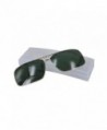 Polarized Clip Flip Sunglasses Green