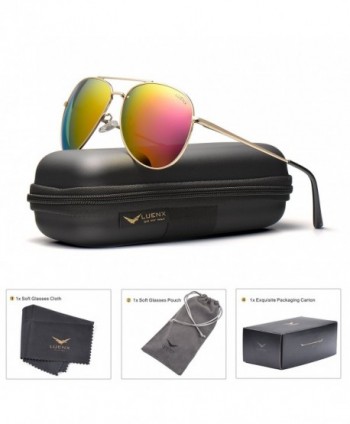 LUENX Aviator Sunglasses Women Polarized