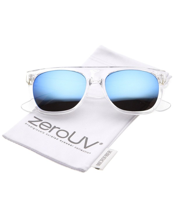 zeroUV Modern Flat Top Colored Sunglasses