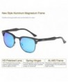 Semi-rimless sunglasses