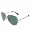 FSK Polarized Rimless Aviator Sunglasses