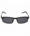 ROCKNIGHT Ultralight Rectangular Sunglasses Black Grey