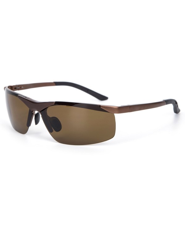 YJMILL Aluminum magnesium Polarized Sunglasses