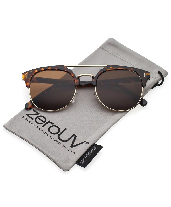 zeroUV Classic Crossbar Sunglasses Tortoise Gold