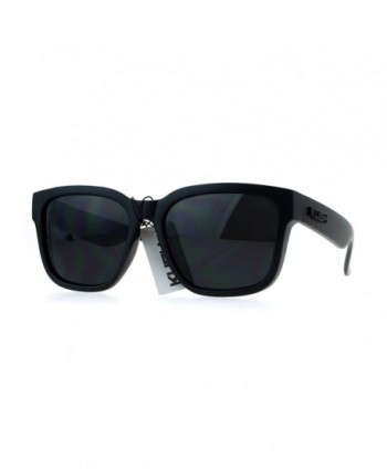 Kush Black Gangster Oversize Sunglasses