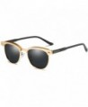 SamuRita Polarized Clubmaster Sunglasses Overlap