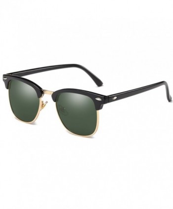 Morpho Diana Clubmaster Semi Rimless Sunglasses