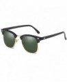 Morpho Diana Clubmaster Semi Rimless Sunglasses