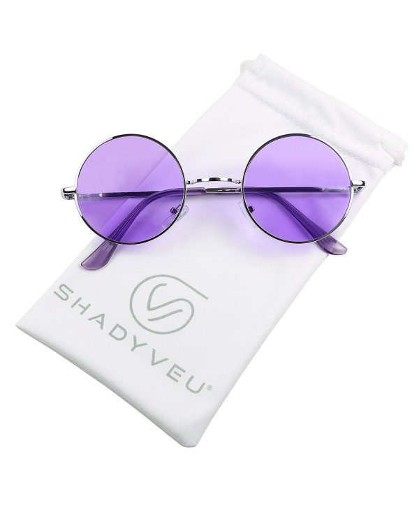 ShadyVEU Colorful Lennon Groovy Sunglasses