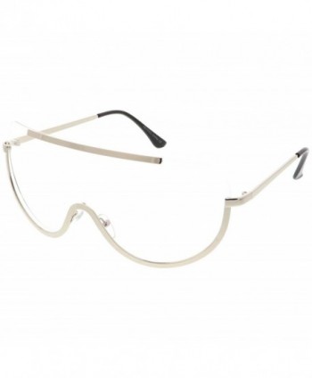 sunglassLA Oversize Rimless Shield Eyeglasses