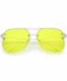 Rimless sunglasses