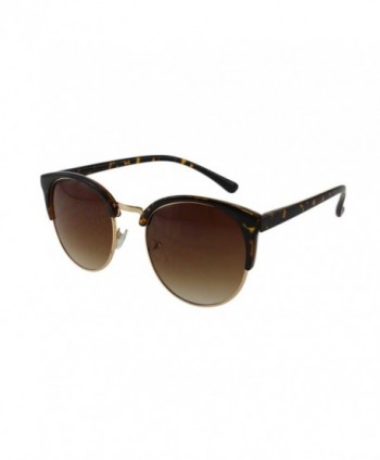 MQ Sunglasses Semi rimless Microfiber Tortoise