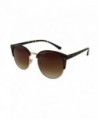 MQ Sunglasses Semi rimless Microfiber Tortoise