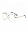 ALWAYSUV Classic Square Oversized Glasses