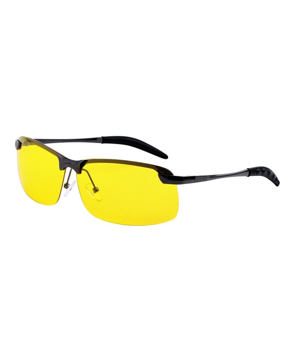 YANQIUYU Rimless Polarized Driving Gunmetal