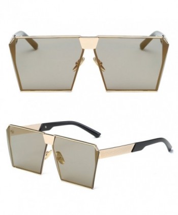 Doober Oversized Mirrored Sunglasses Eyeglasses