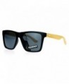 SA106 Bamboo Oversize Sunglasses Polarized