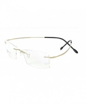 Rimless sunglasses