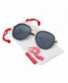 grinderPUNCH Fashion Metal Aviator Sunglasses