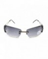 Rimless sunglasses