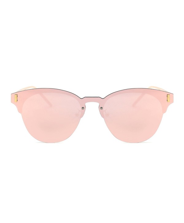 TIJN Semi rimless Metallic Glasses Sunglasses