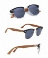 TIJN Semi Rimless Wayfarer Clubmaster Sunglasses