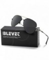 BLEVET Aviator Sunglasses Polarized Frame Grey