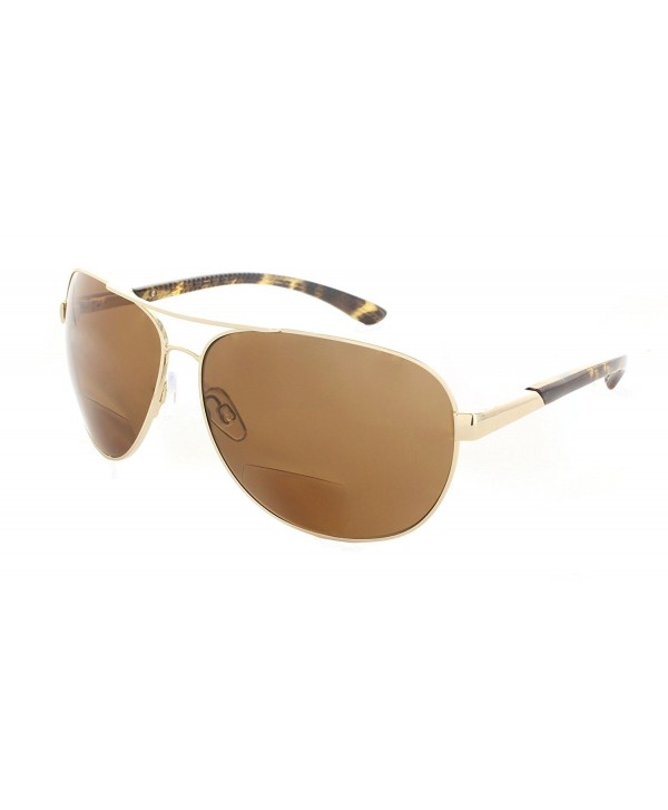 Polarized Aviator Bifocal Sunglasses Reader