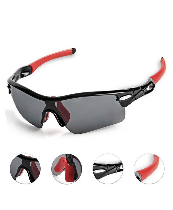 Sunglasses Interchangeable Protection Activities - Red - CL183K5MHC2