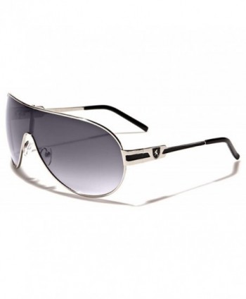 Round Aviator Shield Designer Sunglasses