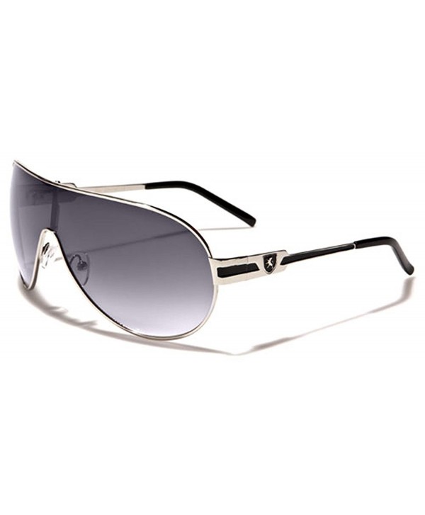 Round Aviator Shield Designer Sunglasses