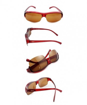 Semi-rimless sunglasses